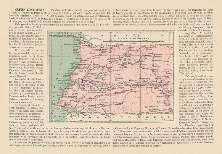 Picture of RIO MUNI GUINEA AFRICA - MARTIN 1911