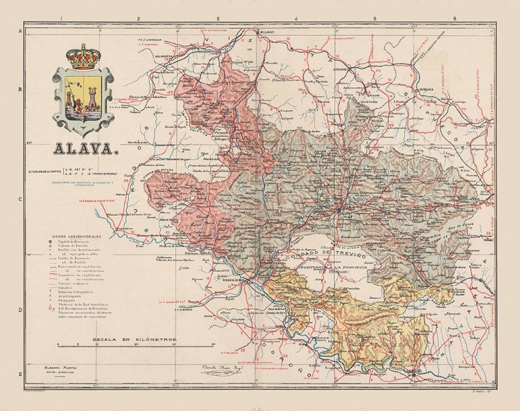 Picture of ALAVA SPAIN EUROPE - MARTIN 1900