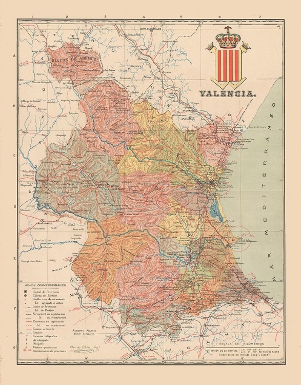 Picture of VALENCIA SPAIN EUROPE - MARTIN 1900