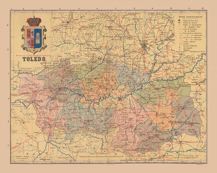 Picture of TOLEDO SPAIN EUROPE - MARTIN 1911