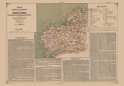 Picture of A CORUNA PROVINCE SPAIN - VALVERDE 1880