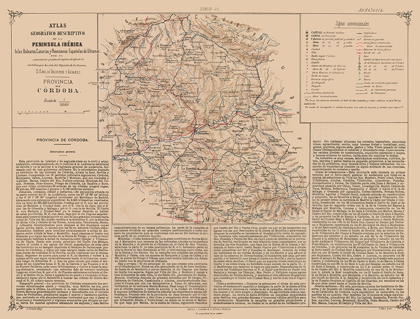 Picture of CORDOVA PROVINCE SPAIN - VALVERDE 1880