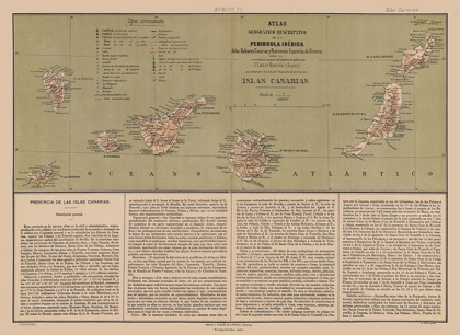 Picture of CANARY ISLANDS SPAIN - VALVERDE 1880