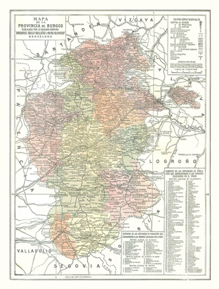 Picture of BURGOS PROVINCE SPAIN - POMPIDO 1913