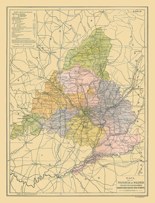 Picture of MADRID PROVINCE SPAIN - POMPIDO 1913