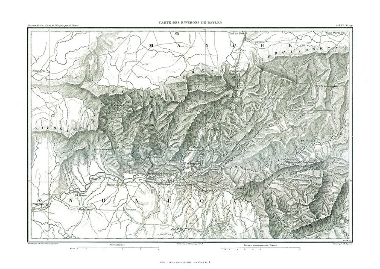 Picture of BAILEN SPAIN - THIERS 1866