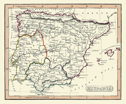 Picture of ANCIENT SPAIN - FENNER 1830