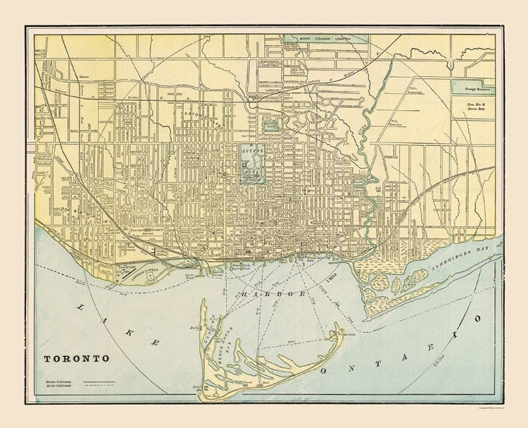 Picture of TORONTO - CRAM 1892