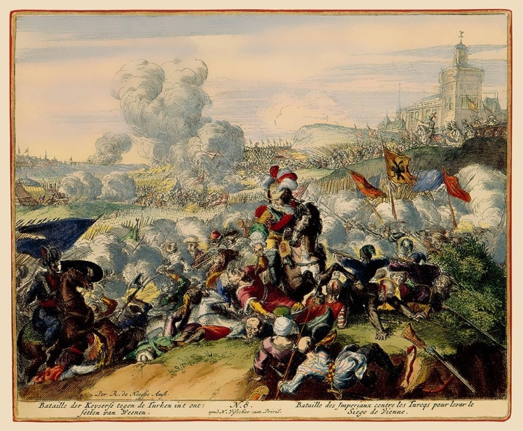 Picture of VIENNA AUSTRIA SIEGE 9 - DEHOOGHE 1683