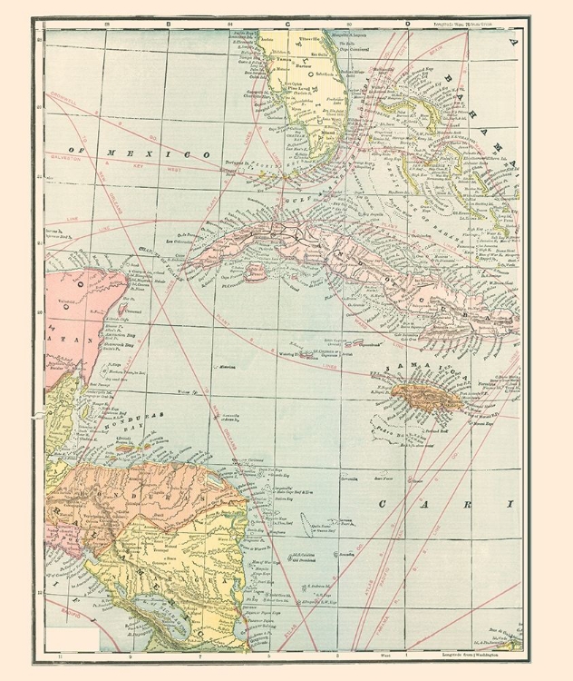 Picture of WEST INDIES - CRAM 1898