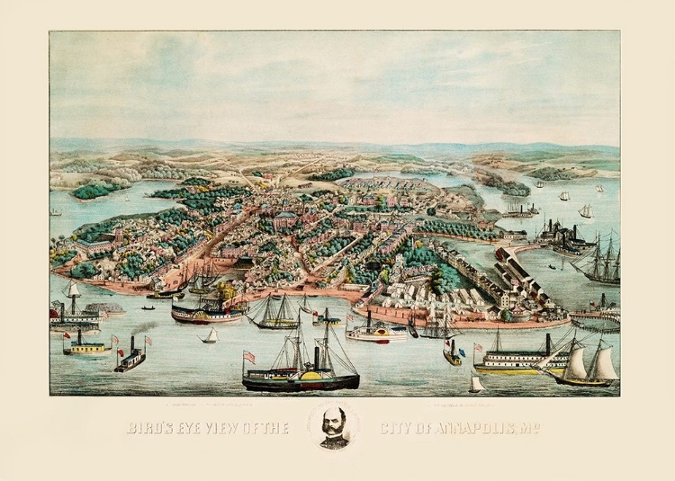 Picture of ANNAPOLIS MARYLAND - MAGNUS 1864