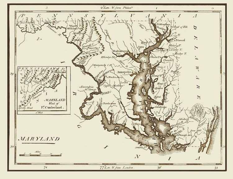 Picture of MARYLAND - LEWIS 1797