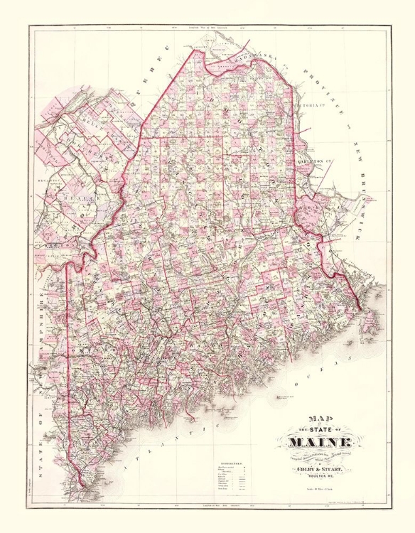 Picture of MAINE - COLBY  1887