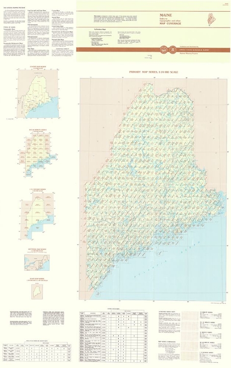 Picture of MAINE MAINE QUAD - USGS 1994