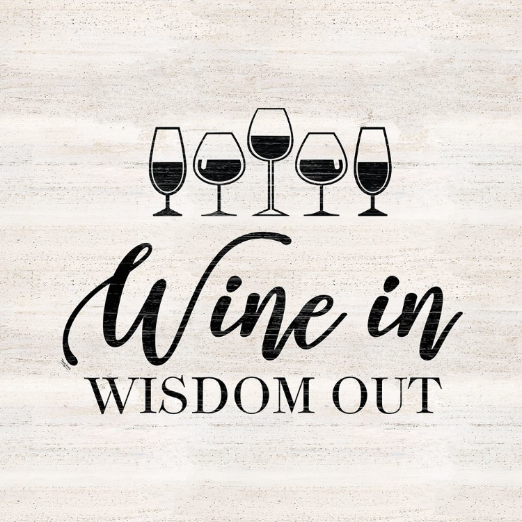 Picture of WINE HUMOR VI-WISDOM OUT