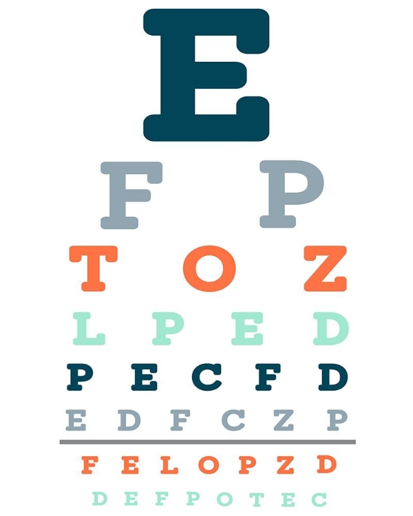 Picture of EYE CHART BLUES