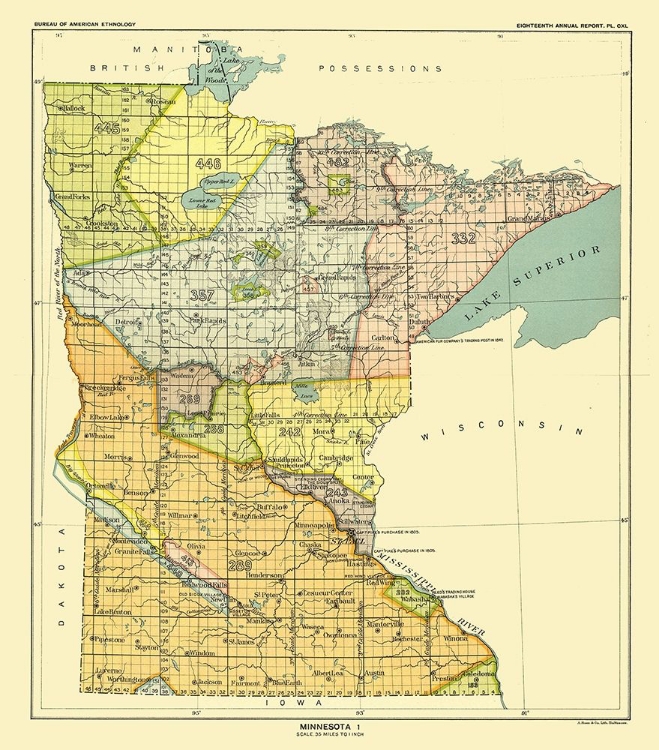 Picture of MINNESOTA - HOEN 1896