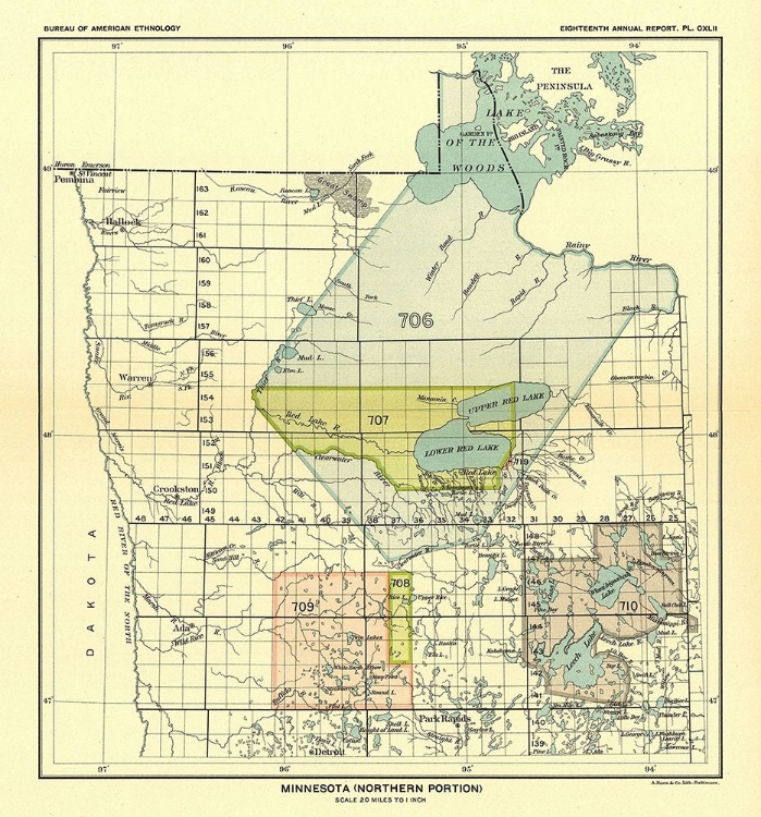 Picture of NORTHERN MINNESOTA - HOEN 1896