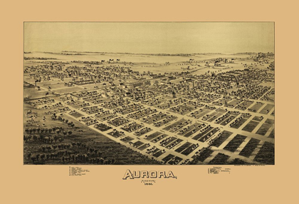 Picture of AURORA MISSOURI - FOWLER 1891