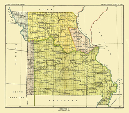 Picture of MISSOURI - HOEN 1896