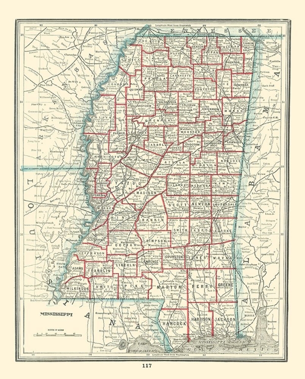 Picture of MISSISSIPPI - RATHBUN 1893