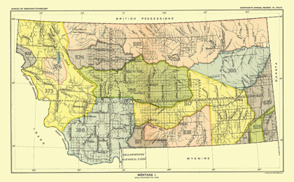 Picture of MONTANA - HOEN 1896