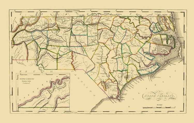 Picture of NORTH CAROLINA - DEL 1814