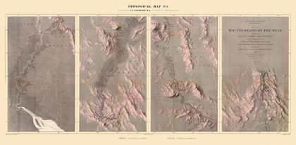 Picture of RIO COLORADO OF THE WEST - FLOYD 1858