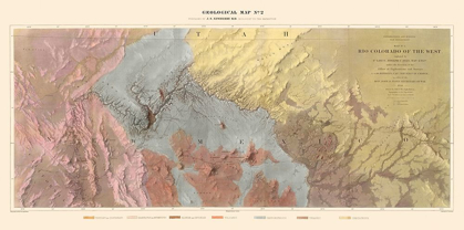 Picture of RIO COLORADO OF THE WEST NEW - FLOYD 1858