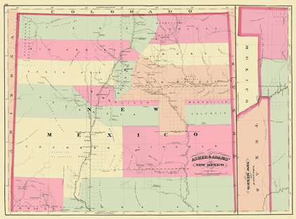 Picture of NEW MEXICO - ASHER 1874