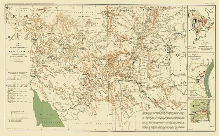 Picture of NEW MEXICO MILITARY DEPARTMENT - CARLETON 1864