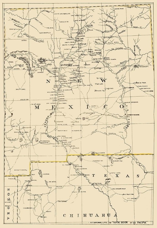 Picture of NEW MEXICO - HOLDREDGE 1866