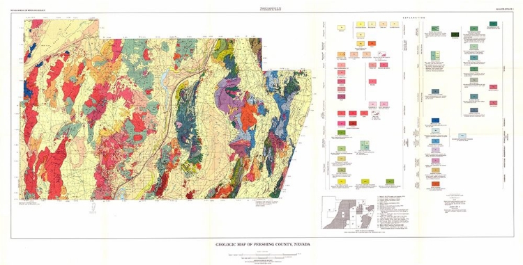 Picture of PERSHING COUNTY NEVADA MINES - USGS 1961