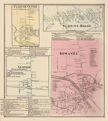 Picture of GOWANDA NEW YORK LANDOWNER - STONE 1866