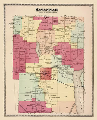 Picture of SAVANNAH NEW YORK LANDOWNER - BEERS 1874