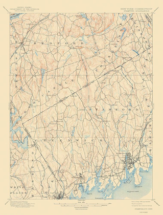 Picture of STAMFORD NEW YORK CONNECTICUT QUAD - USGS 1899