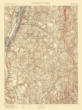 Picture of TROY NEW YORK SHEET - USGS 1893