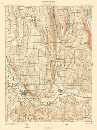 Picture of WAYLAND NEW YORK QUAD - USGS 1904