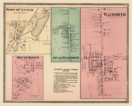 Picture of WALWORTH, WEST WALWORTH, SODUS NEW YORK LANDOWNER