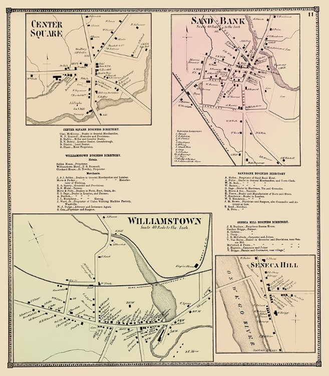 Picture of CENTER SQ, SAND BANK, WILLIAMSTOWN, SENECA HILL