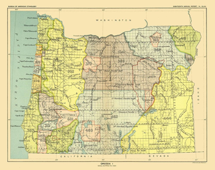 Picture of OREGON - HOEN 1896