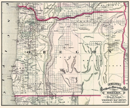 Picture of OREGON - CRAM 1875