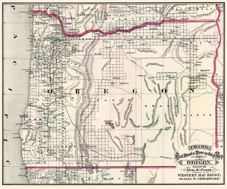 Picture of OREGON - CRAM 1875