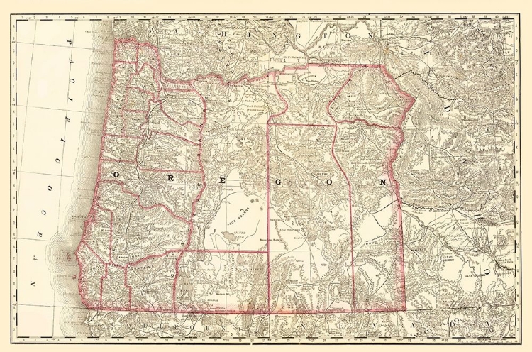 Picture of OREGON - 1879