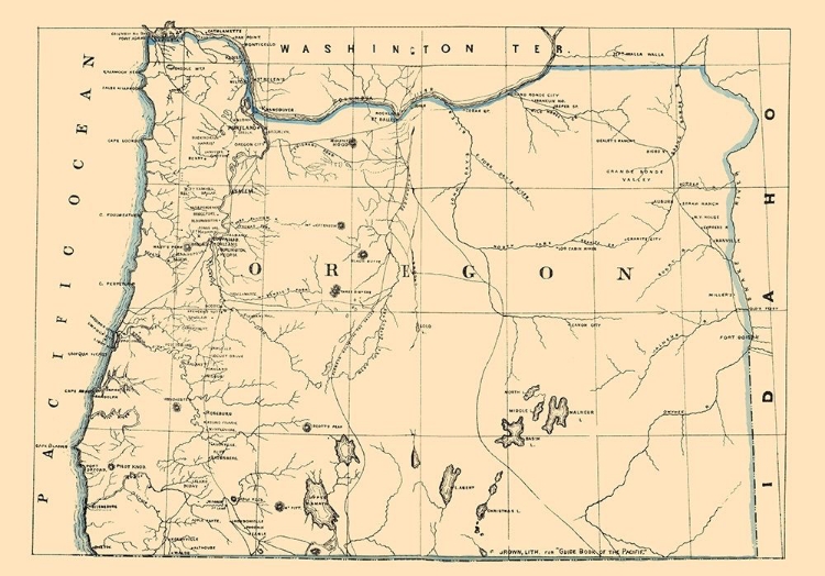 Picture of OREGON - HOLDREDGE 1866