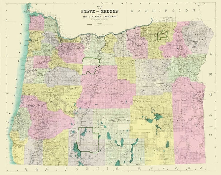 Picture of OREGON - GILL 1911