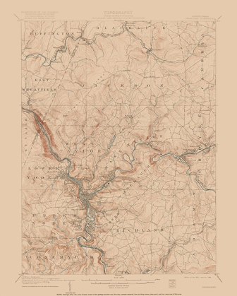 Picture of JOHNSTOWN PENNSYLVANIA QUAD - USGS 1907