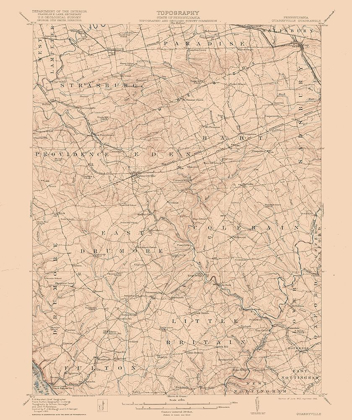 Picture of QUARRYVILLE PENNSYLVANIA QUAD - USGS 1912