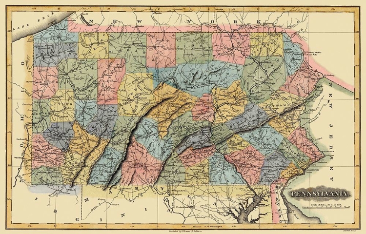 Picture of PENNSYLVANIA - 1823