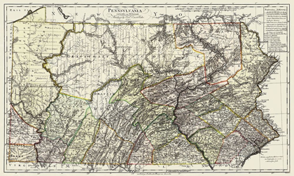 Picture of PENNSYLVANIA - BOHN 1797